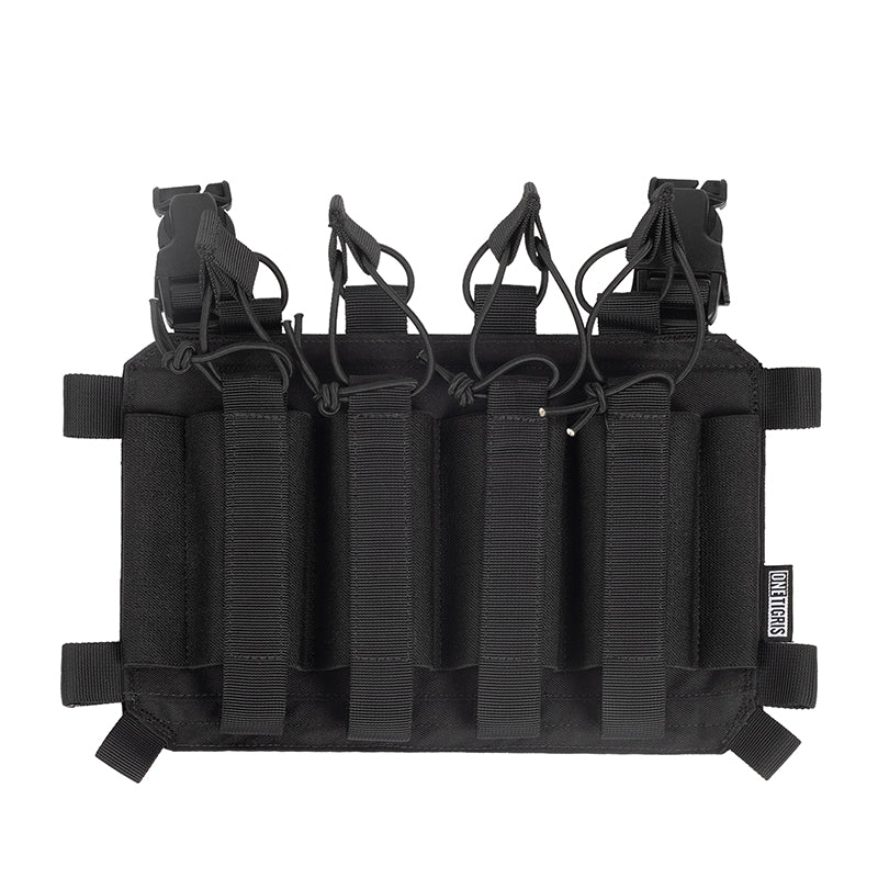 Tactical Placard 04 | Hook-and-Loop Backing & Elastic Retention Strap